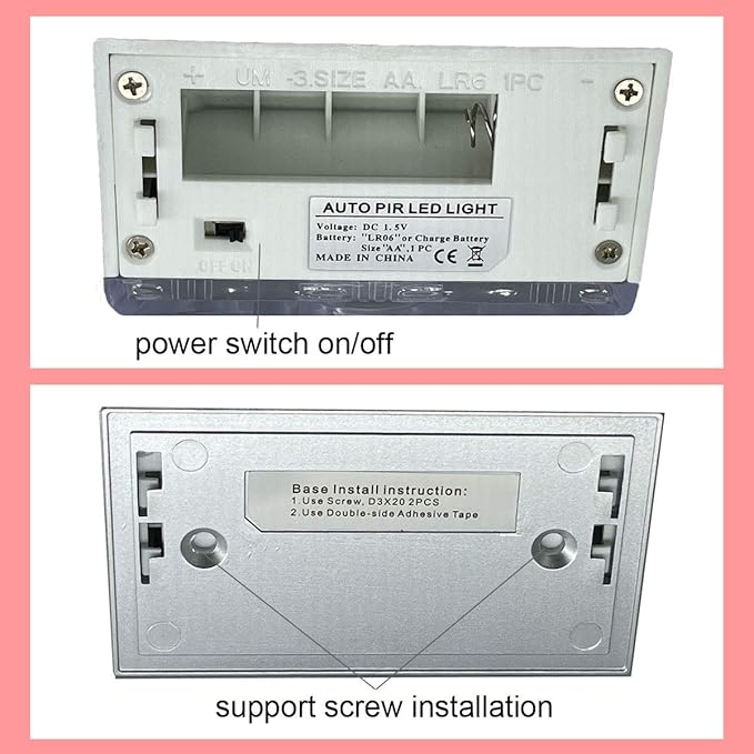 Home Keyhole Infrared PIR Wireless Auto Sensor Motion Detector LED Light lamp - Image 4