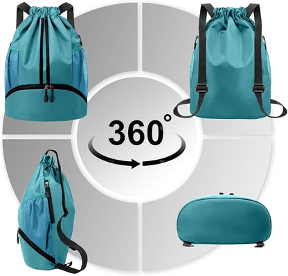Hoedia Sports Drawstring Backpack - Image 6