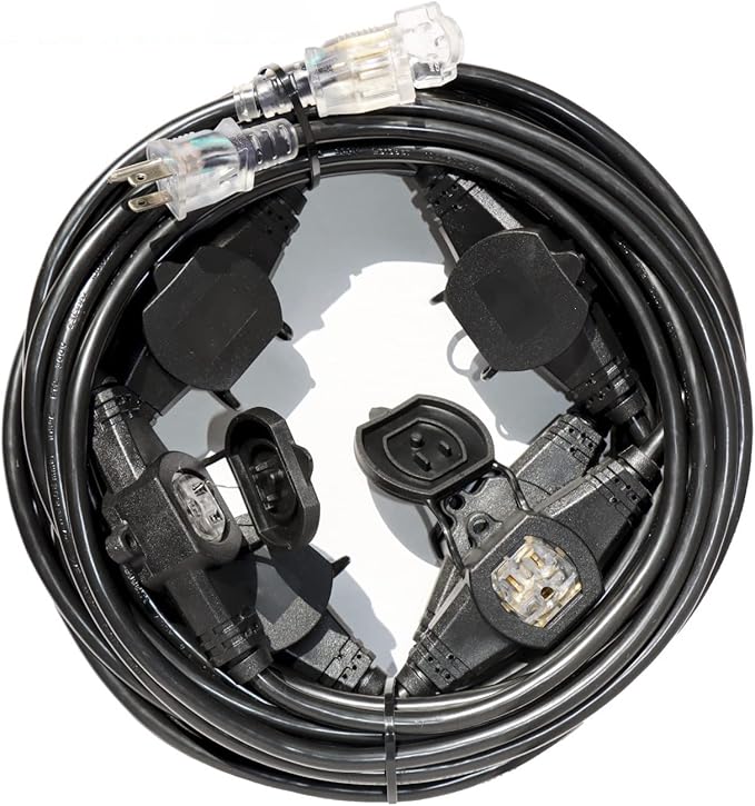 50FT Power Extension Cord by oviitech