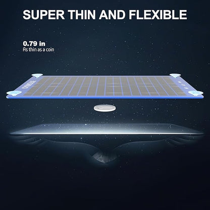 OYMSAE 12W Solar Car Battery Charger Portable 12V Trickle Battery Charger & - Image 6