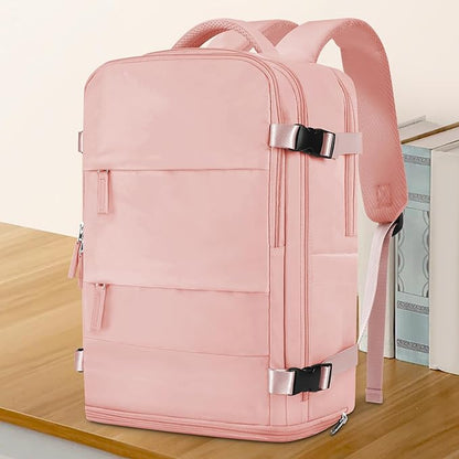 coowoz Large Travel Backpack For Women Men, Carry On Backpack, Hiking Backpack - Image 2