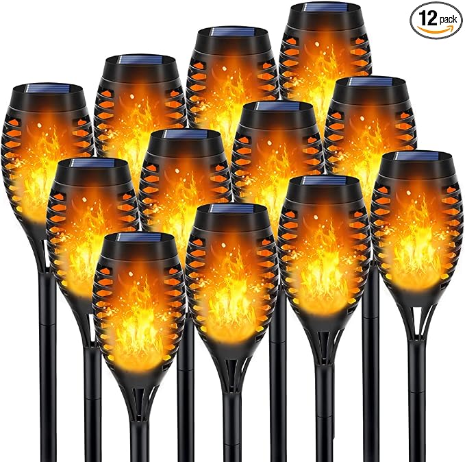 LNRYY Outdoor Solar Lights, Solar Garden Lights Waterproof by LNRYY