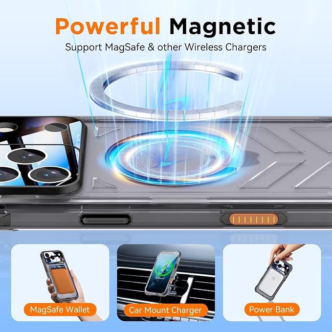 WIFORT for iPhone 17 Pro Waterproof Case, - Image 4