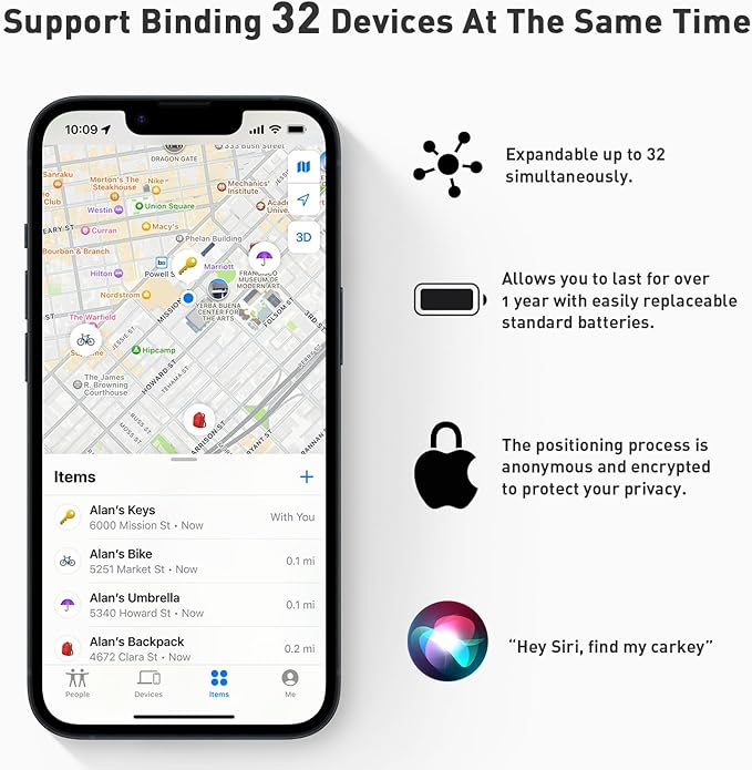 Smart Tracker Tags, Compatible - Image 6