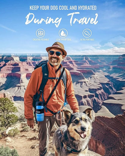 lesotc Dog Water Bottle, Portable Pet Water Dispenser, Leak Proof Travel - Image 4