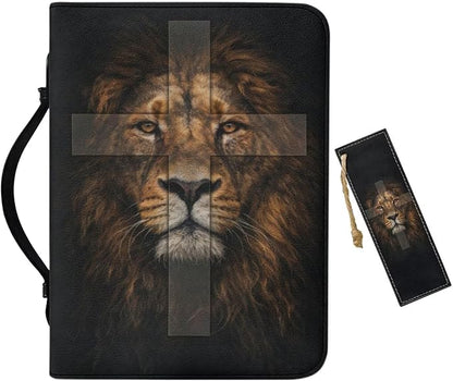 Leather Bible Cover Case for Men PU Bible Case by Unknown