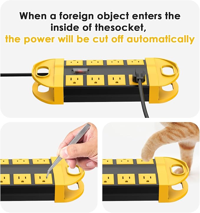 CCCEI Outdoor Power Strip Weatherproof - Image 5