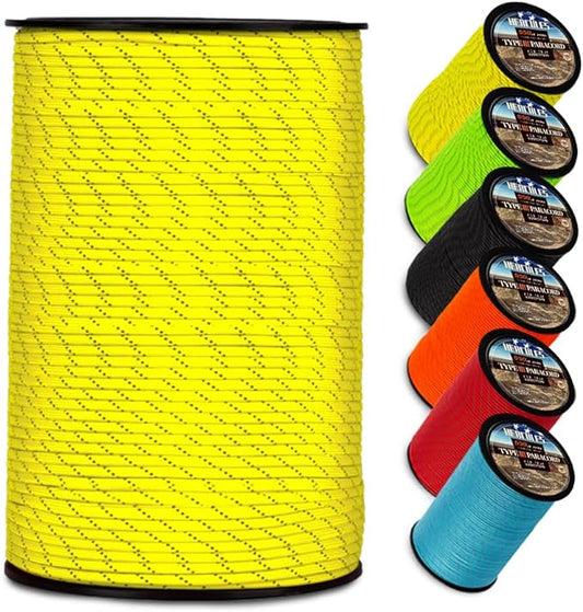 HERCULES Type III Paracord 550 Paracord Rope Parachute Cord, Survival Rope by HERCULES