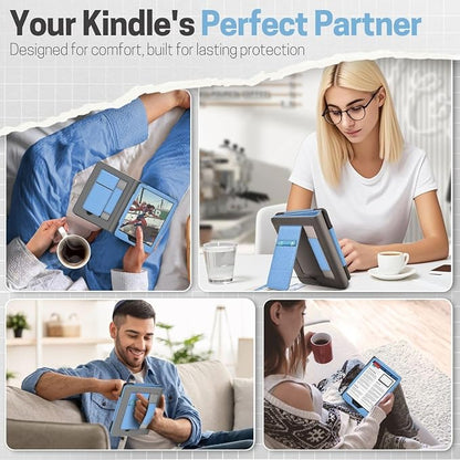TNP Stand Case with Strap for Kindle Paperwhite 12th Gen 2024 / Kindle - Image 9