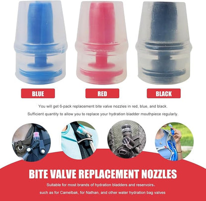 6pcs Multicolor Replacement Bite Nozzles - Image 5