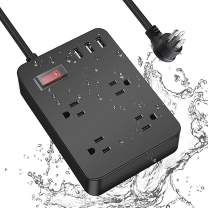 Outdoor Power Strip Weatherproof, Waterproof Surge Protector by Jgstkcity