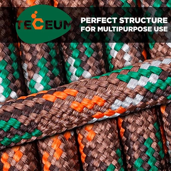 TECEUM 5/32" Paracord Rope 1000 – 1000ft / 200ft / 100ft / 50ft – Tactical - Image 5
