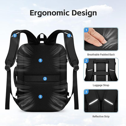 RealCool Travel Backpack for Women Men - Image 6