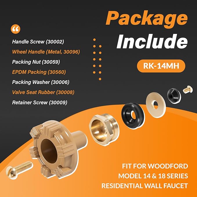 RK-14MH Repair Kit Metal Handle Replacement - Image 4