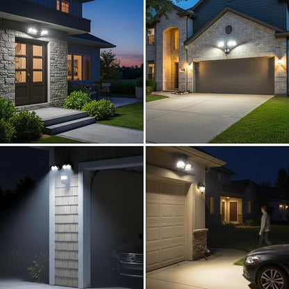 SANSI 28W 3500LM Motion Sensor Outdoor Lights, Outdoor Motion Sensor Light - Image 9