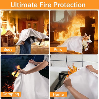 Mondoshop Fire Blanket for Home and Kitchen - Image 3