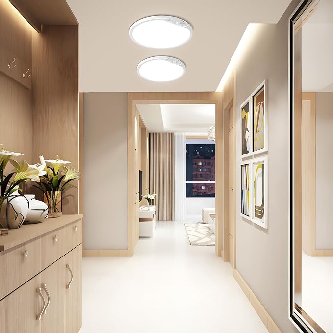 SunRider 12 Inch Rechargeable Motion Sensor LED Ceiling Light - Image 7