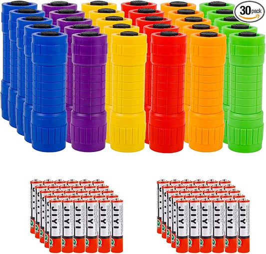 Whaply Small Mini Flashlights Pack of 30, New Type Cob Light, by Whaply