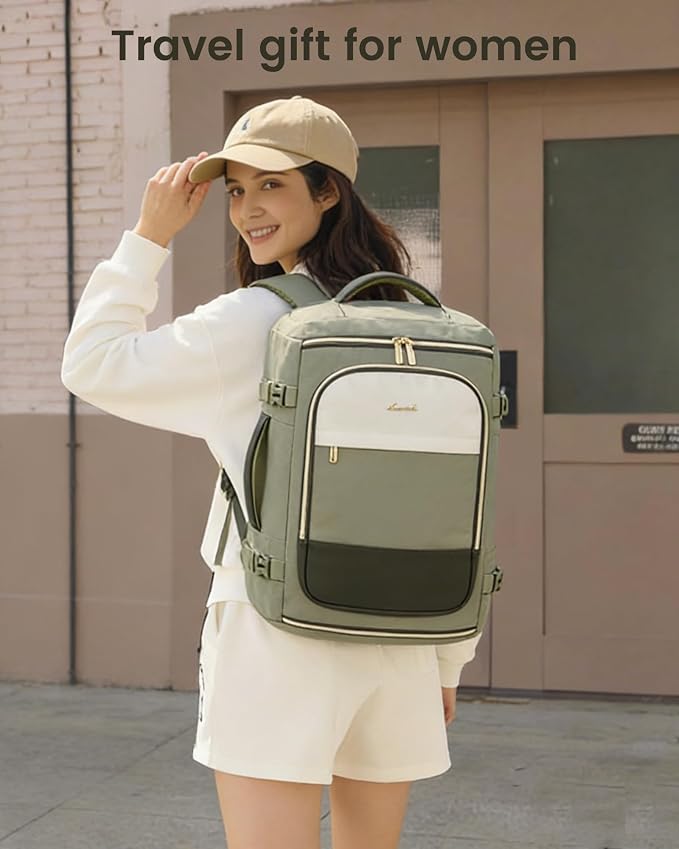 LOVEVOOK Large Travel Backpack for Women, 40L TSA Approved Backpack - Image 9