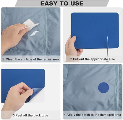 OAZ 3.9 x 63 inch Nylon Repair Patches Nylon Fabric Patch Self-Adhesive Fabric - Image 6