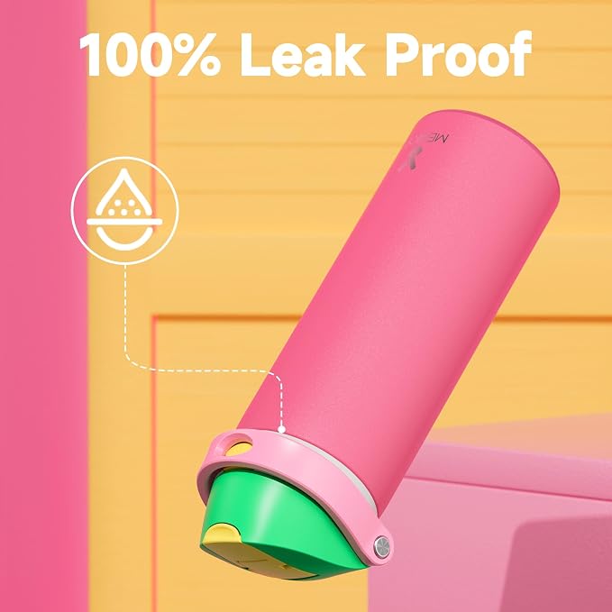 24 oz Insulated Water Bottle for Women: Meoky Stainless Steel Water Bottle - Image 7