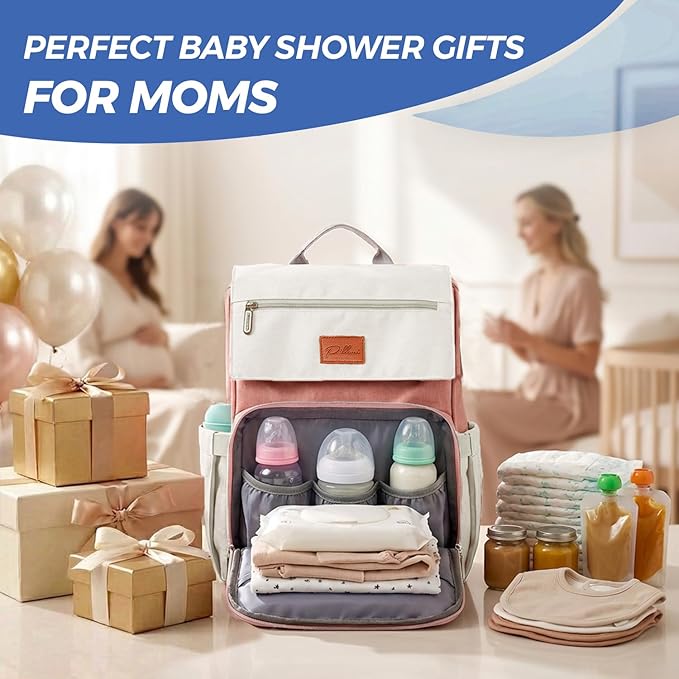 PILLANI Baby Diaper Bag Backpack - Image 7