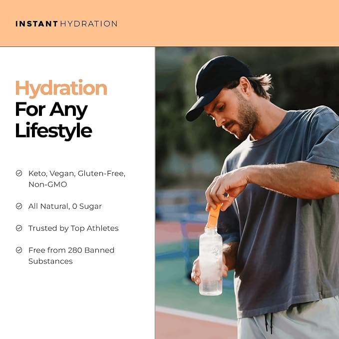 Instant Hydration Sugar Free Electrolytes Powder Packets - Image 9