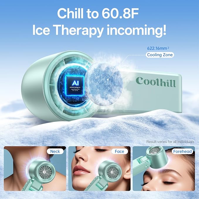 Handheld Portable Fan with Ice Cooler: 199-Speed 5500mAh Rechargeable Handheld - Image 6