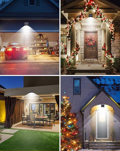 10 Pack Outdoor Solar Lights, 3 Modes/100LED Wireless Solar Security Lights - Image 5