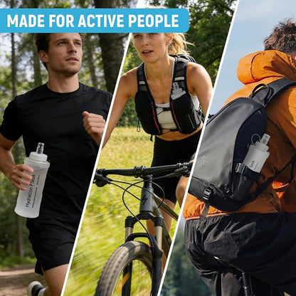 Soft Flask 500ML, TPU Collapsible Soft Water Bottle - Image 6
