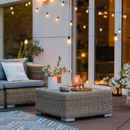Mlambert 150Ft Outdoor String Lights, G40 Globe Patio Lights - Image 8