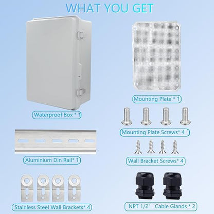 IP67 Waterproof Junction Box, ABS Plastic Electrical Enclosure - Image 7