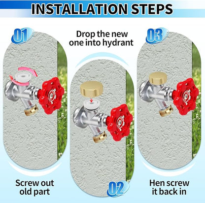 Boltigen Vacuum Breaker Repair Kit, Frost Free Outdoor Faucet ASSE 1019-A - Image 5
