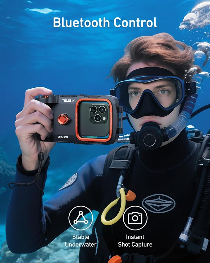 TELESIN Universal Underwater Phone Case - Image 5