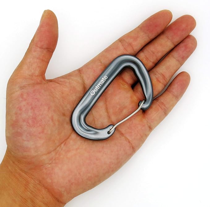 12kN 3.2"x2" Heavy-Duty Carabiner Clips - Image 3