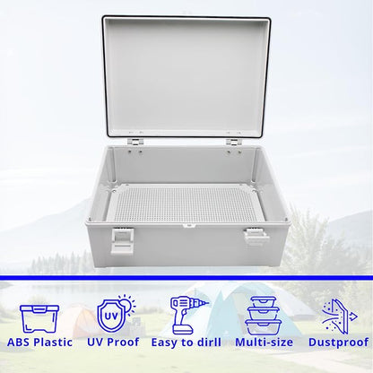 MAKERELE Outdoor electrical Box Weatherproof Includes Internal Mounting Panel - Image 6