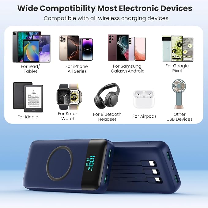 YHO Wireless Portable Charger 40800mAh - Image 7