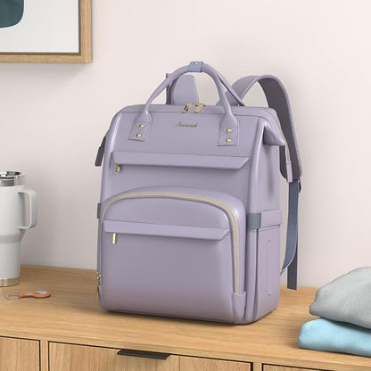 LOVEVOOK Leather Laptop Backpack - Image 2