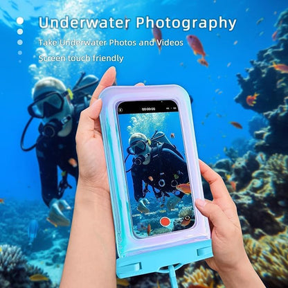 Floatable Soap Bubble Waterproof Phone Pouch/Case - Image 5