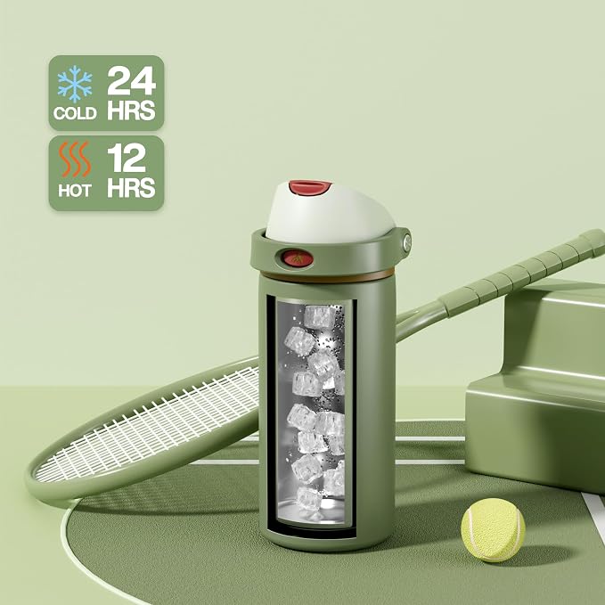 POWCAN 18 oz Insulated Water Bottle - Image 3
