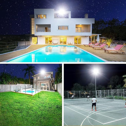 Onforu 200W LED Flood Lights Outdoor, 18000LM Bright Security Light, IP66 - Image 6