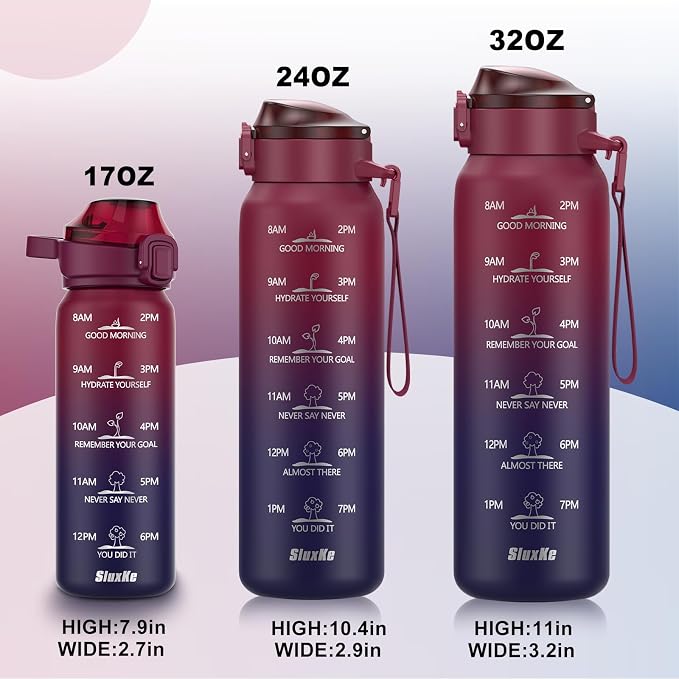 SLUXKE Insulated Water Bottle 17oz - Image 6