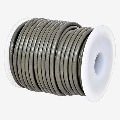 GENIQUE Real/Genuine Round Leather String Cord by GENIQUE