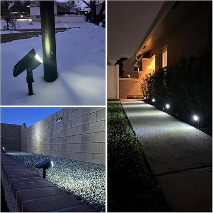 GKGG Solar Lights Outdoor Waterproof IP65, Solar Powered 76 LED 3 Lighting - Image 9