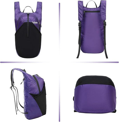 Ultra Lightweight Foldable Backpack, Water Resistant Small Packable Hiking - Image 8
