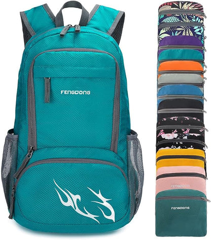 FENGDONG 35L Lightweight Foldable Waterproof Packable Travel Small Hiking by FENGDONG
