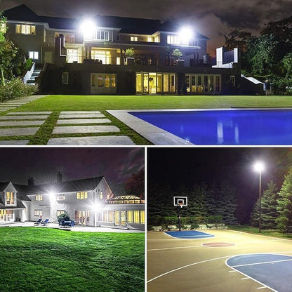XYCN 2pack 400W LED Flood Lights Outdoor, 5000K Daylight White 50000LM Super - Image 6
