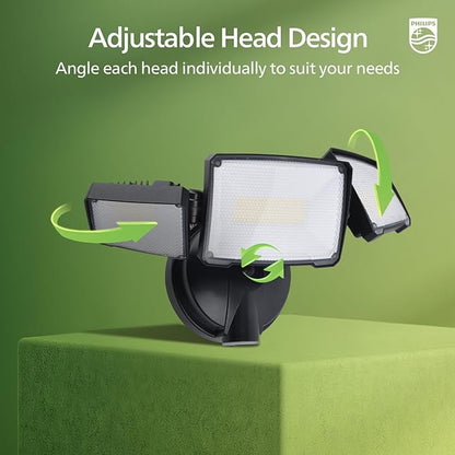 Philips 72W 7400LM LED Flood Lights Outdoor, Dusk to Dawn Aluminum Security - Image 4