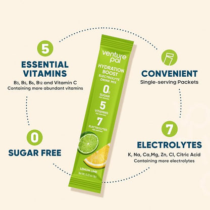 Venture Pal Sugar Free Electrolyte Powder Packets - Image 5