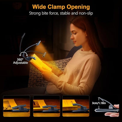 Gritin 19 LED Rechargeable Book Light - Image 7